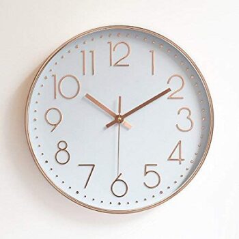 Wazdorf Wall Clock 12" Silent .Quartz Decorative Latest Wall