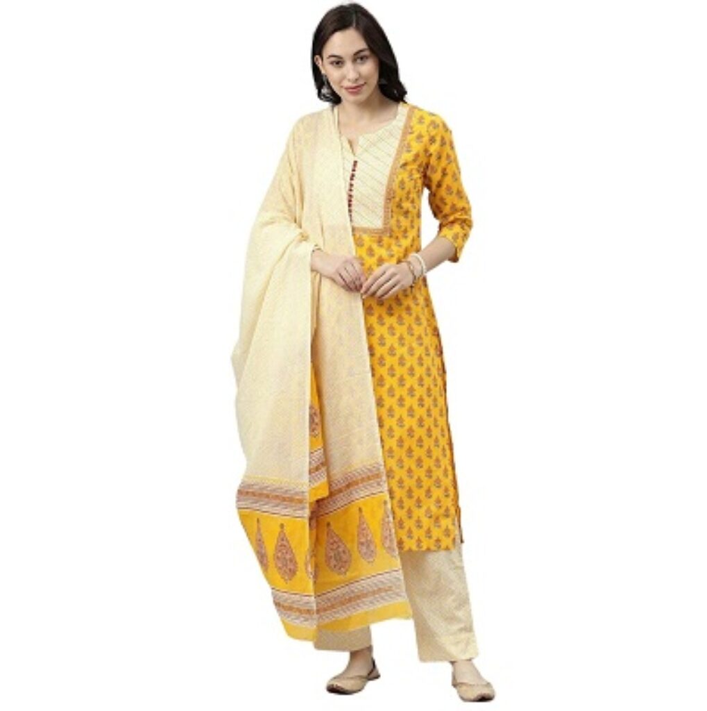 [Many Option] Vaamsi Womens Kurta Set With Dupatta upto 88% off starting From Rs.525