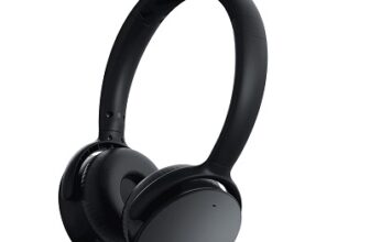 YAMAHA YH-E500A Wireless Bluetooth On Ear Headphone with mic, Noise canceling, Ambient Sound, Listening Care (Black),YH-E500A Black