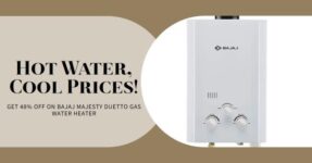 Bajaj Majesty Duetto Gas Water Heater