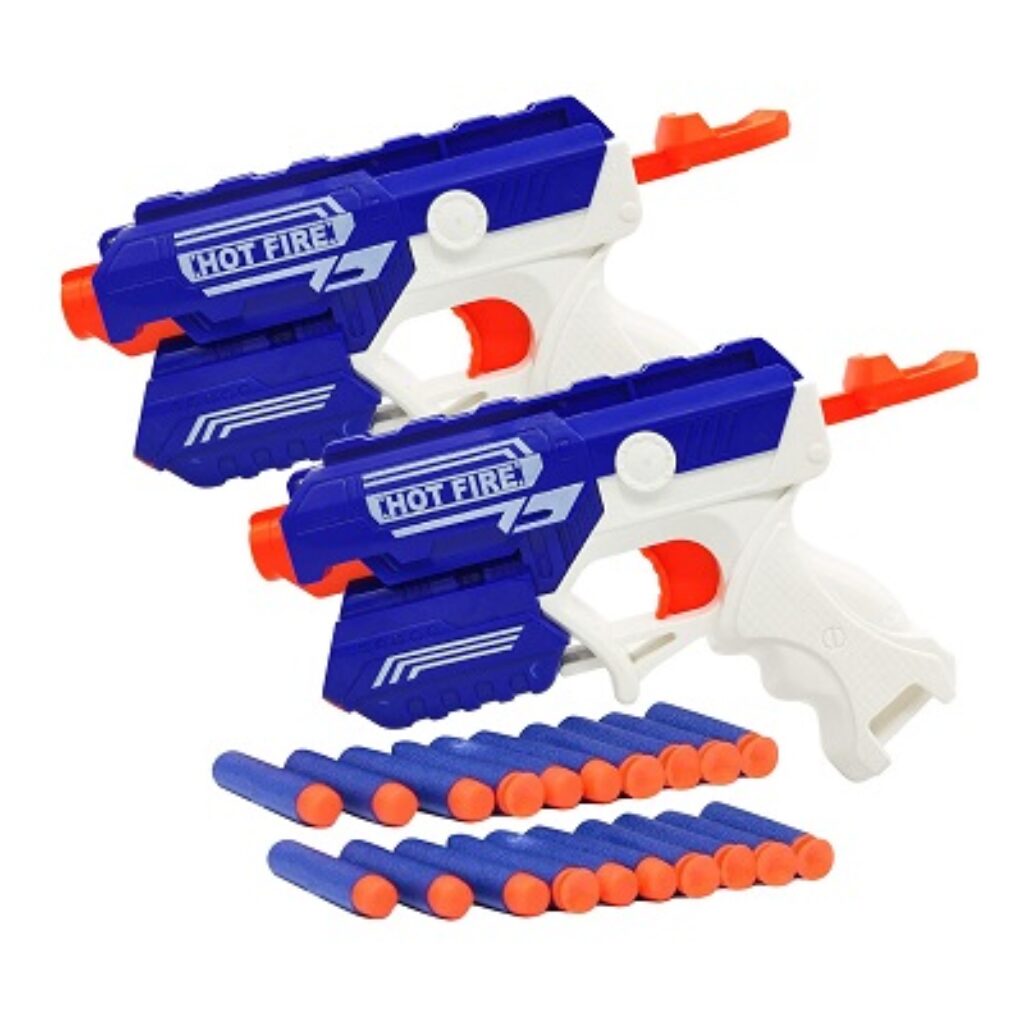 NHR Combo Set of 2 Foam Blaster Gun Toys