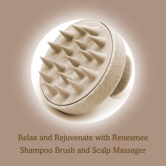 3. Renesmee Shampoo Brush, Scalp Massager