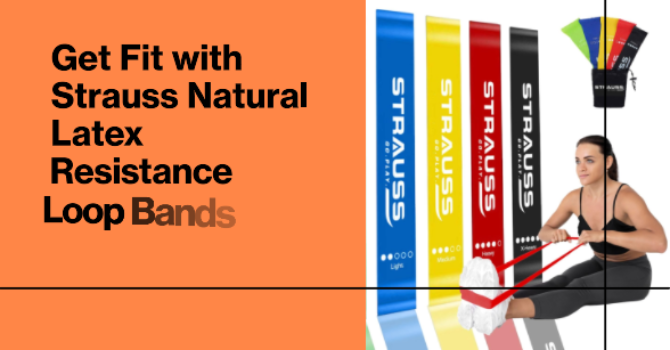 Strauss Natural Latex Resistance Bands