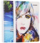 Amazon Brand - Solimo Three Subject Spiral Notebook