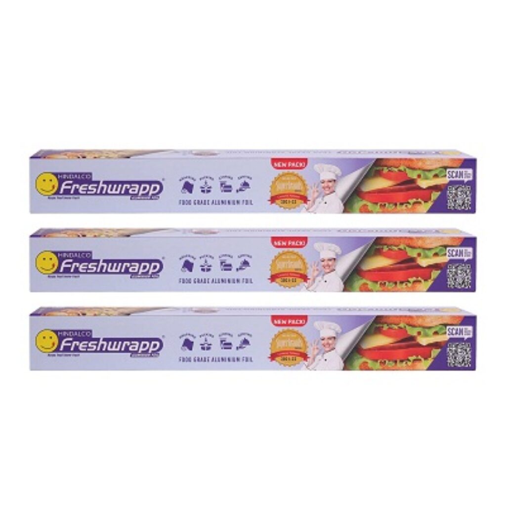 Freshwrapp Hindalco Aluminium Foil 33 Grams + 17 Grams