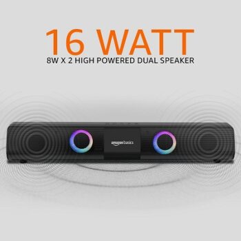 amazon basics 16W Bluetooth Soundbar Speaker