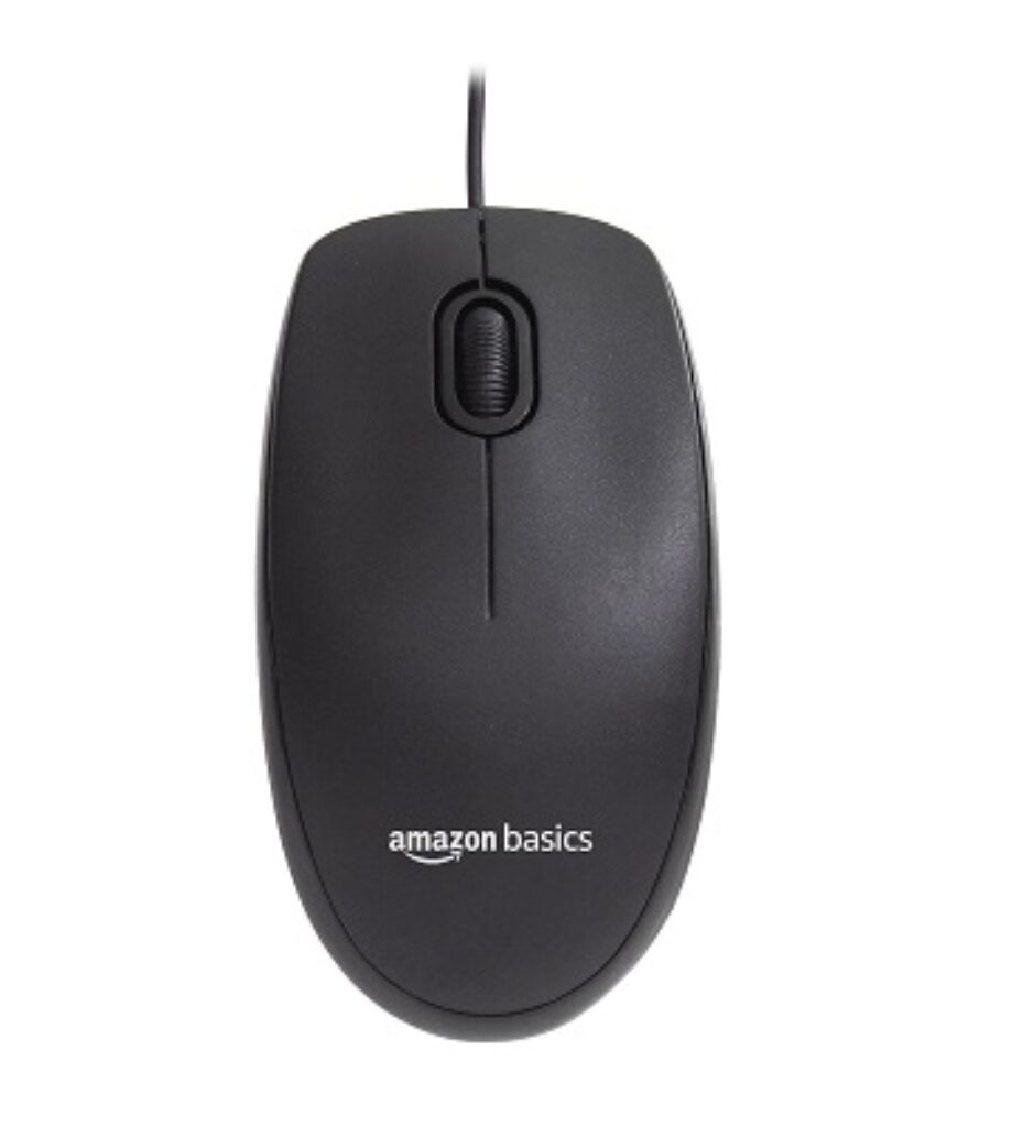 Amazon Basics Wired Mouse up to 1000 DPI