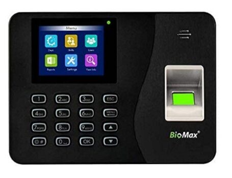 Biomax Fingerprint Time & Attendance System WL20 Biometric Device 1Pcs.
