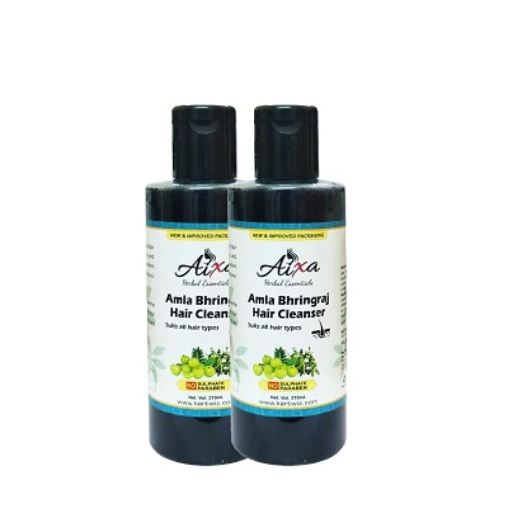 Khadi Herbal Herbal Amla & Bhringraj Shampoo - 210ml - Set of 2