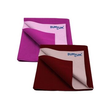 Bumtum Baby Dry Sheet Waterproof Soft Fleece