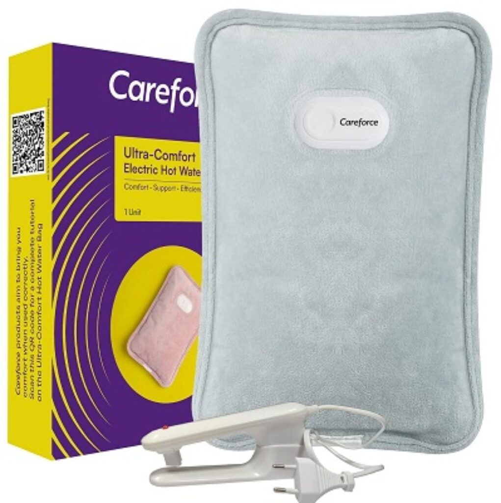 Careforce Electric Hot Water Bag for Pain Relief Electric Heating Pad For Period Cramps