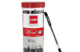 Cello Wow Blue Gel Pen Jar of 20 Units