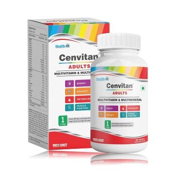 Healthvit Cenvitan Adults Multivitamin & Multimineral with 26 Nutrients