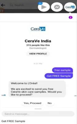 ceraVe free sample1
