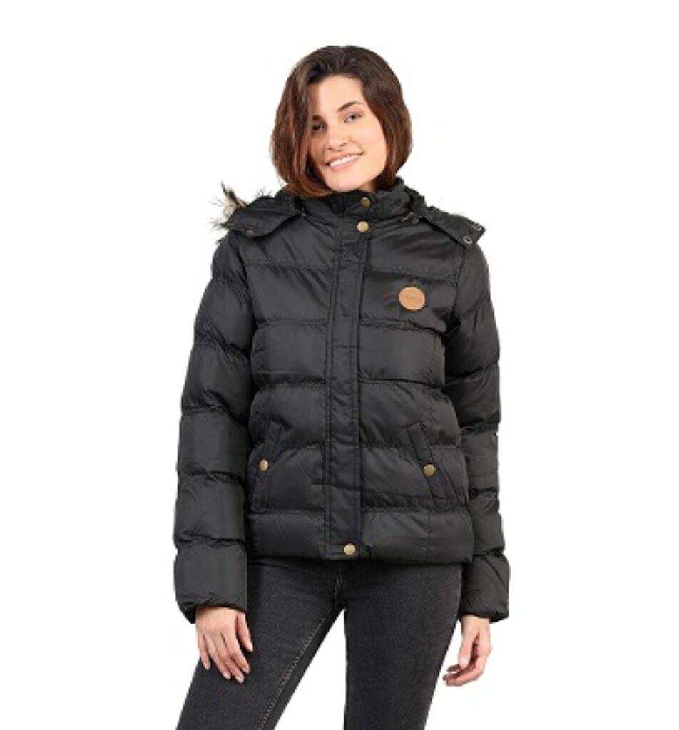 CHKOKKO Women's Winter Quilted Jacket