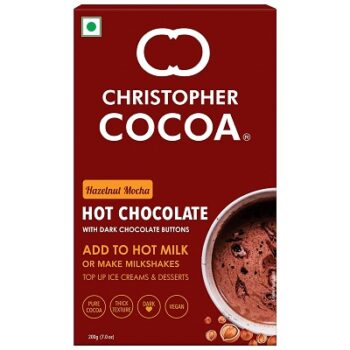 Christopher Cocoa Hazelnut Mocha Hot Drinking Chocolate