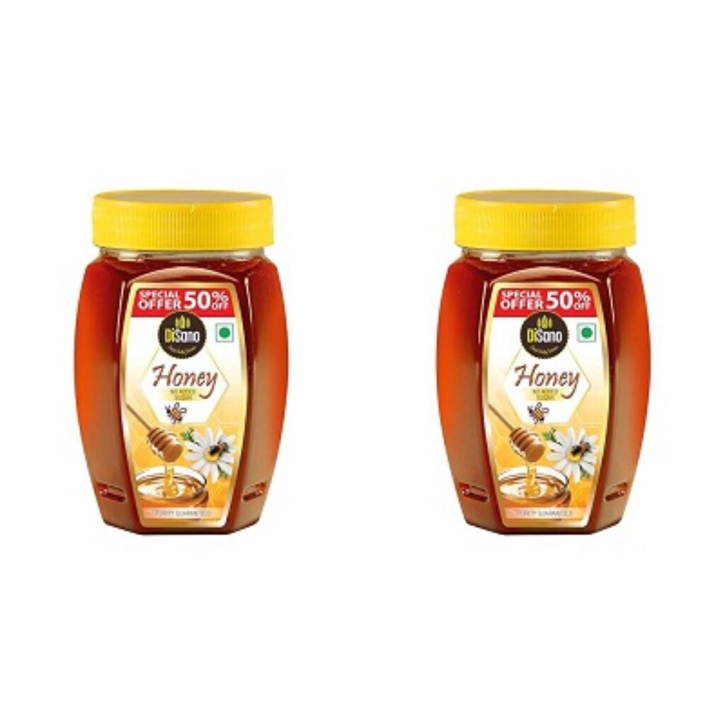 DiSano Pure Honey 500 g (pack of 2)