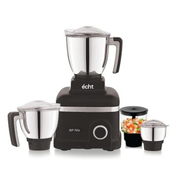 Echt RP 10s Mixer Grinder 1000 Watt,4 Stainless Steel Jars,