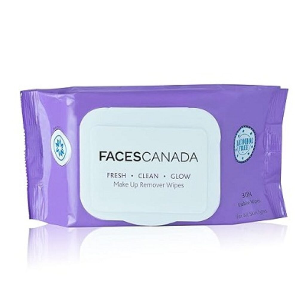 FACESCANADA Fresh Clean Glow Makeup Remover Wipes - 30 Wipes