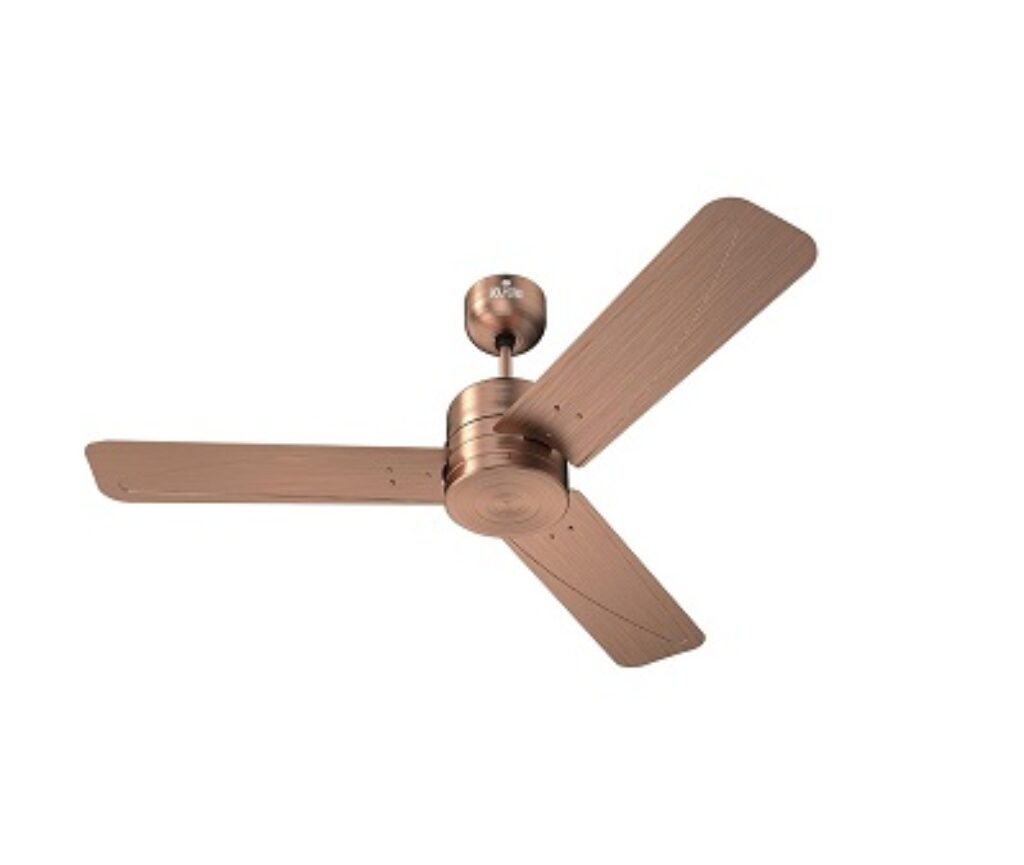 Polycab Superia SP07 Super Premium 1200 mm Designer Ceiling Fan with Metalic Finish and 2 years warranty (Brushed Copper)