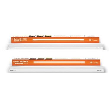 Halonix Streak Squar 5-Watt LED Batten (Pack of 2, Cool White, Square)