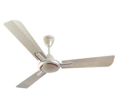 Havells 1200mm Ambrose Energy Saving Ceiling Fan (Gold Mist Wood, Pack of 1)