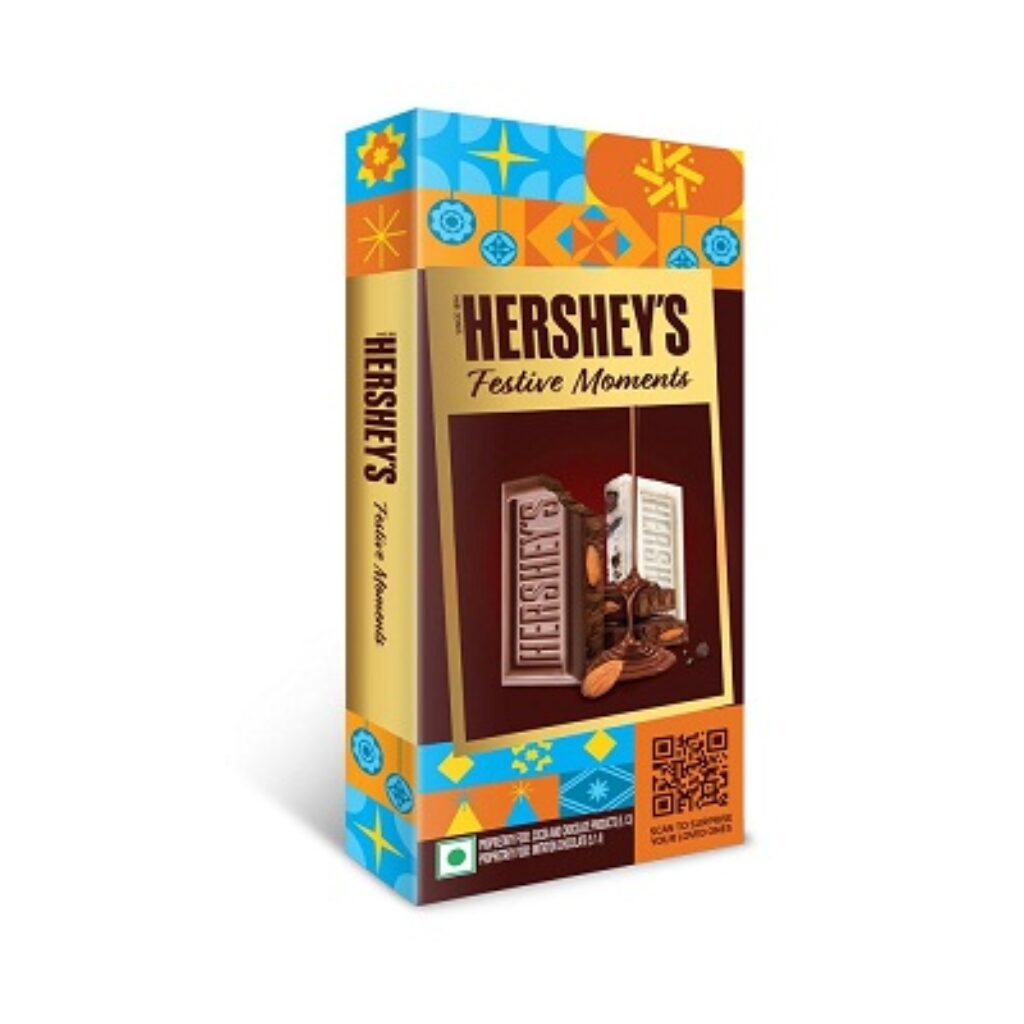 Hershey's Festive Moments Chocolate Bar Assorted Gift pack - 200g