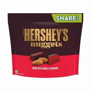 HERSHEY'S NUGGETS DARK WITH WHOLE ALMONDS