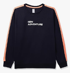 Fusefit PCF Adventure Club Sweatshirt, Anthra, 11-12