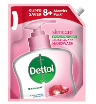 Dettol Liquid Handwash Refill - Skincare Hand Wash- 1500ml