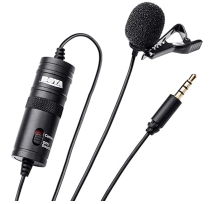  Boya ByM1 Auxiliary Omnidirectional Lavalier Condenser Microphone