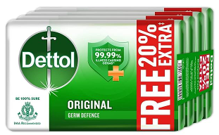 Dettol Original Germ Protection Bathing Soap Bar