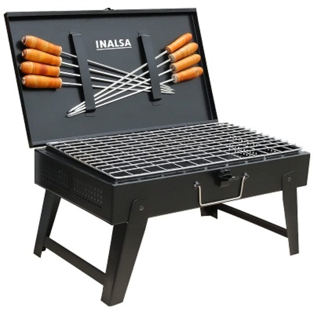 INALSA Traveler Foldable Charcoal Barbeque Grill