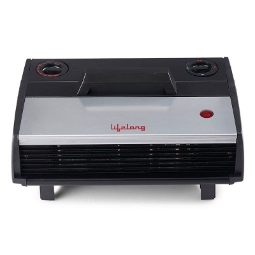 Lifelong LLHC922 Regalia Heat Convector 2000-Watt with Instant Heating Feature and Overheating Protection Room Heater (Black), 1 Year Warranty, ISI Certified