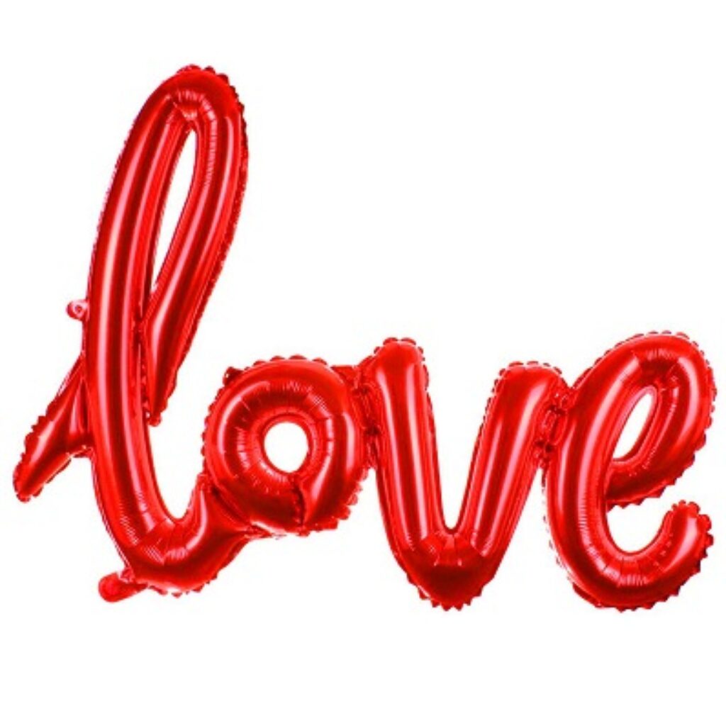 AMFIN® Love Balloon for Valentine's Day/Anniversary/Marriage Party Decoration - Red