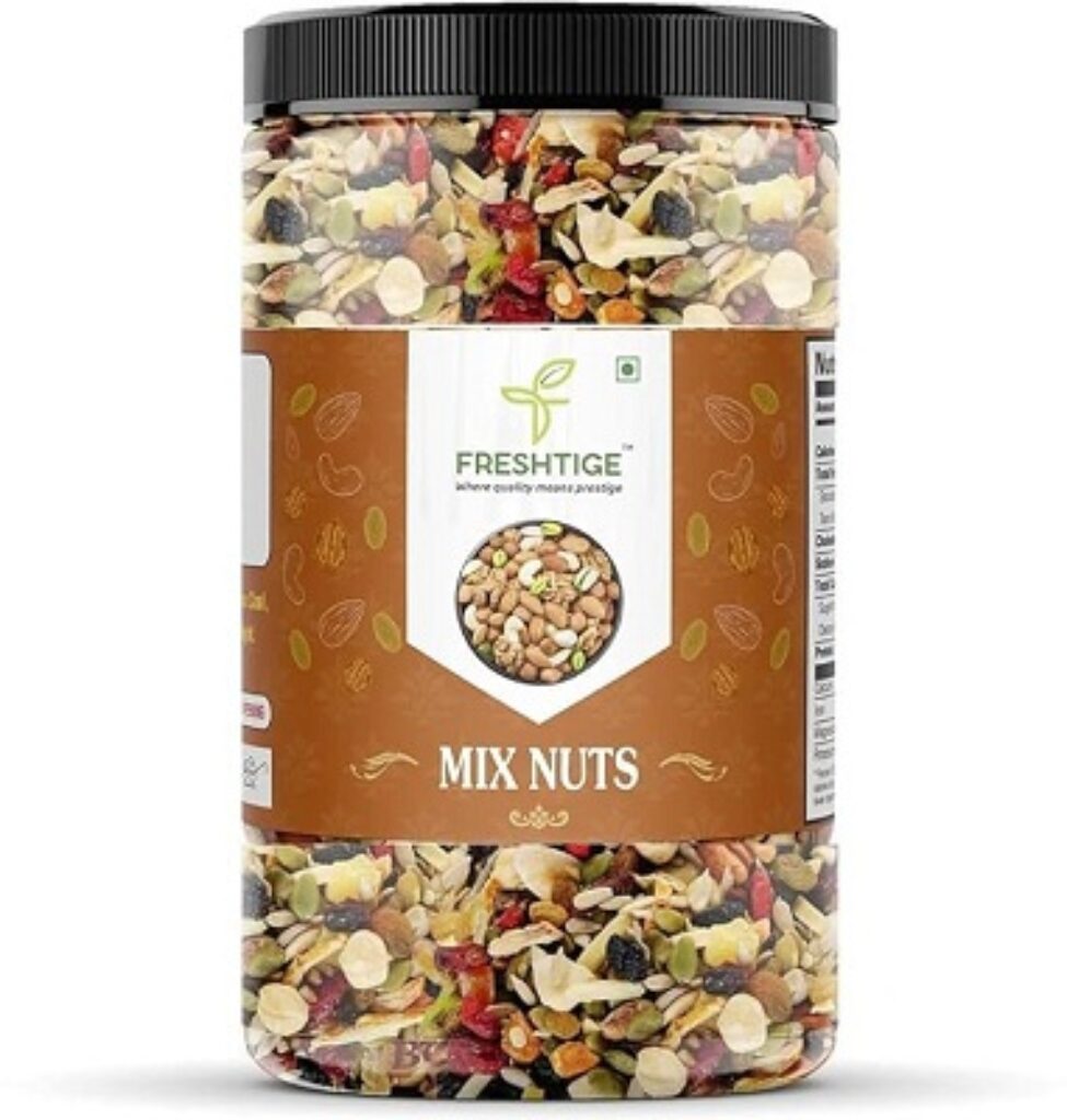 Freshtige100% Natural Premium Mix Dry Fruits with Almonds