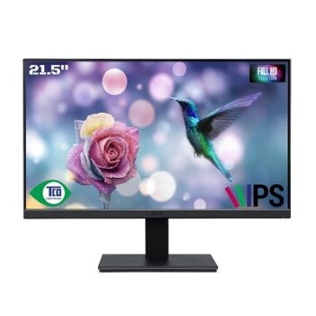 Acer V227Q 21.5 Inch Full HD IPS LCD Monitor with LED Back Light I Adaptive Sync I 250 Nits Brigtness I Eye Care I TCO & Energy Star Certified I 1xHDMI...