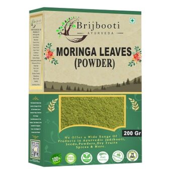 BrijBooti Organic Moringa Leaf Powder