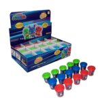 Dough Magic PJ Masks with 2 in 1 Moulding Lid Pack of 15 Tubs 100gm Each