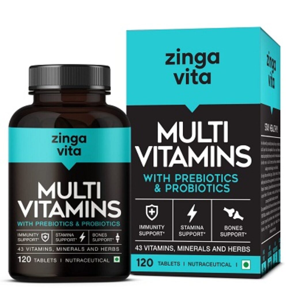 Zingavita Vegetarian Multivitamin Tablets