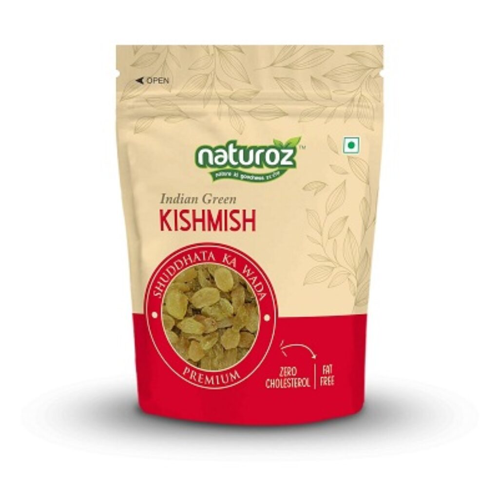 Naturoz Indian Green Kishmish 200g