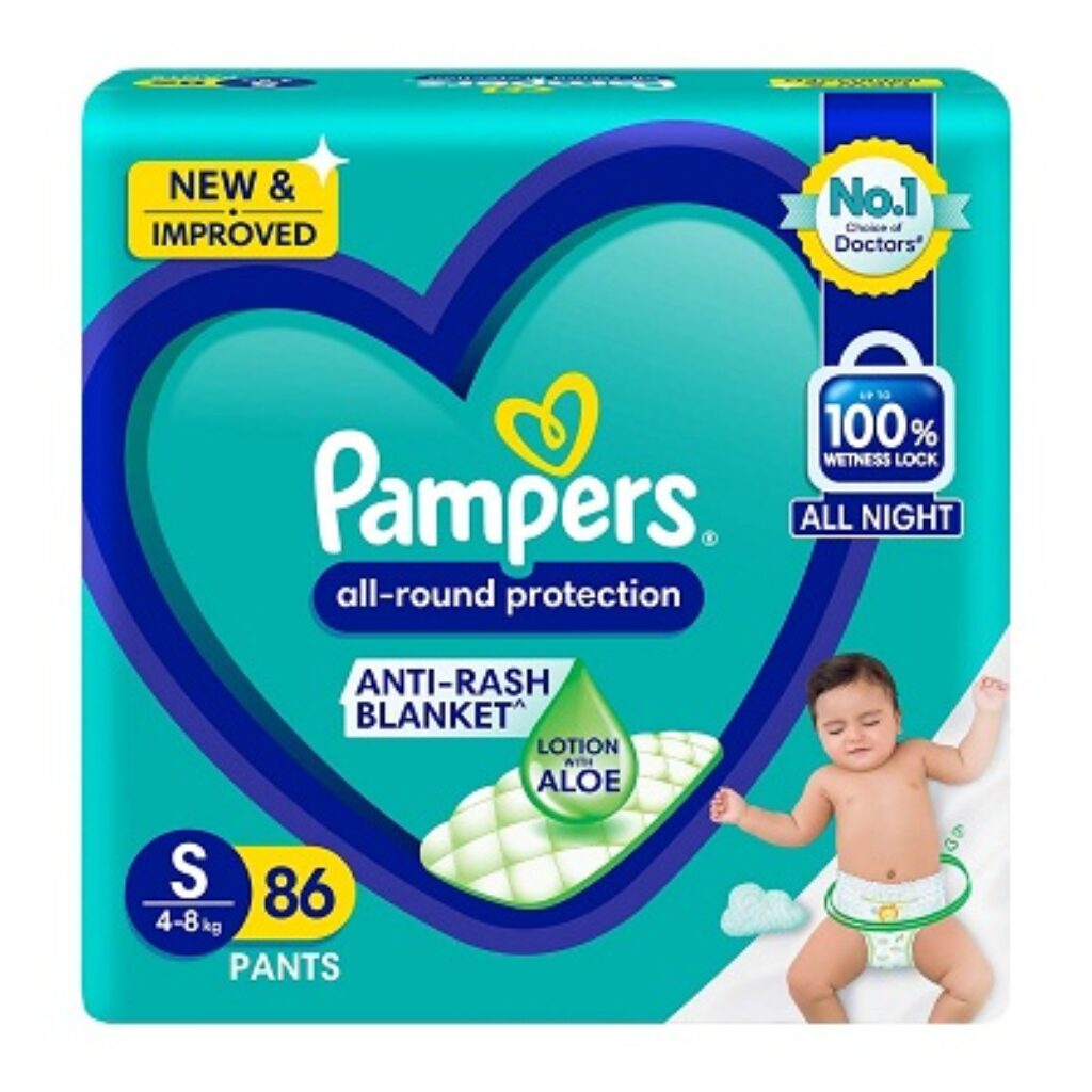 Pampers All round Protection Pants Style Baby Diapers