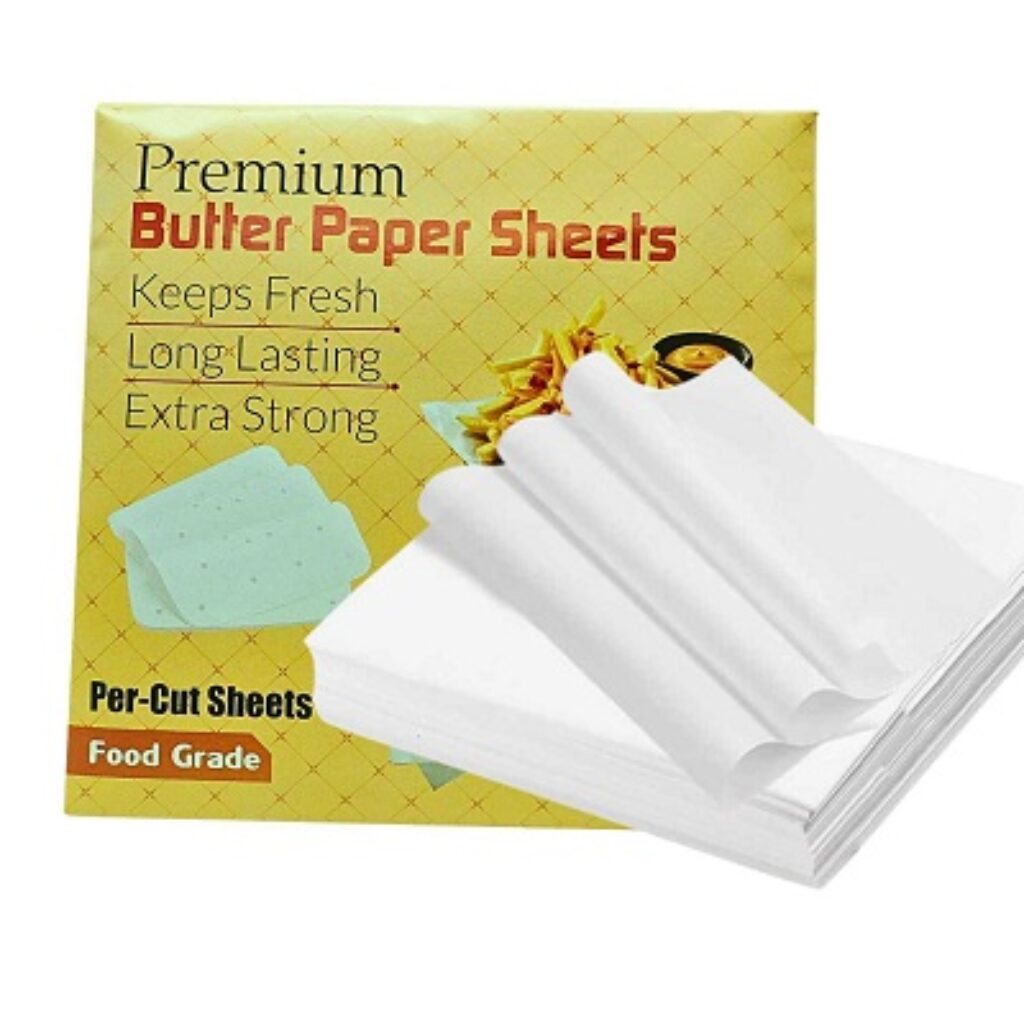 Butter Paper Sheets for biskit Baking Paper for Cake Making,