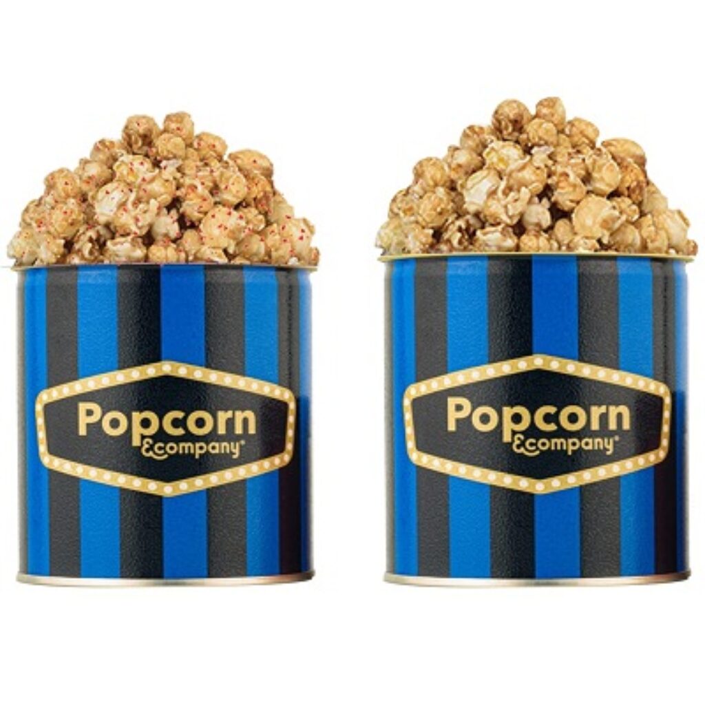 Popcorn & Company Caramel Krisp & Choco Caramel Popcorn Combo Regular Tin (260 g)