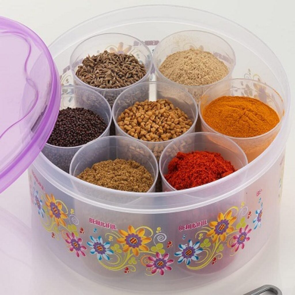 Primelife Masala Box Dabba for Keeping Spices, Spice Box for Kitchen