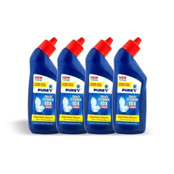 PureV Toilet Cleaner 220 ml | Disinfectant Thick Toilet Cleaner Liquid