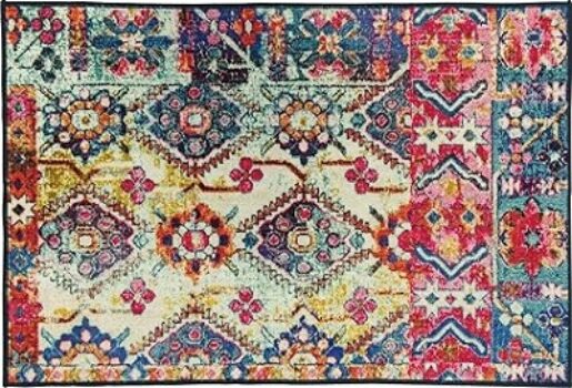 Status Contract 3D Printed Vintage Persian Carpet Rug Runner for Bedroom