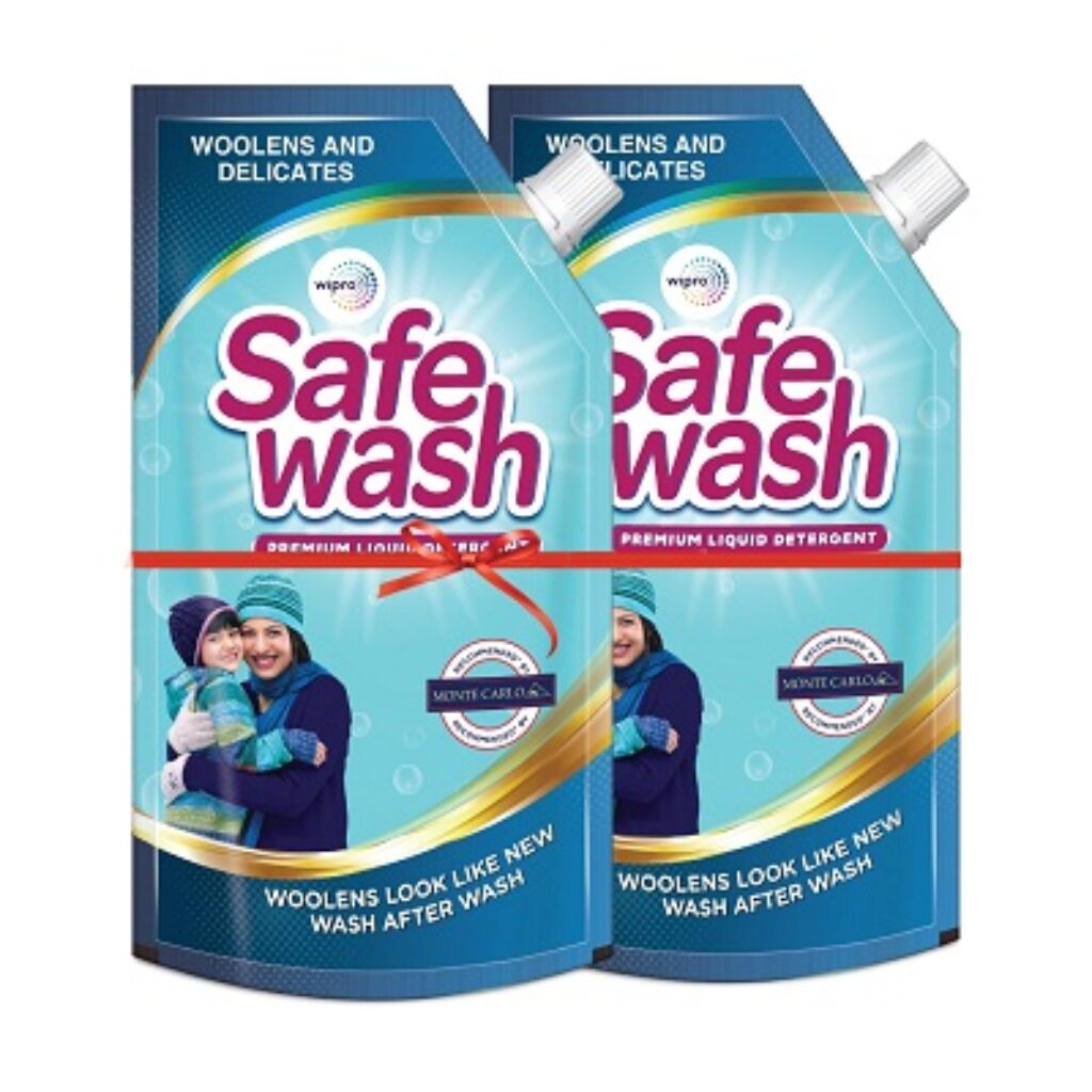 Safewash Premium Liquid Detergent for Woollens and Delicates with Active Fabric Conditioners