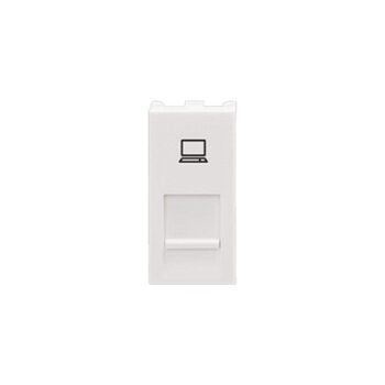 Anchor by Panasonic 66556 RJ45, Computer Socket, Cat 5e, 1Modular (White, Pack of 5)