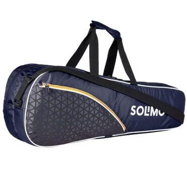 Amazon Brand - Solimo Badminton Kit Bag, Sumo, Blue